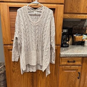 BKE Women's Sweater in Light Gray